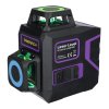 Laserový nivelační přístroj Ermenrich PRO LV40 Fialový