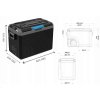 Chladící box BLOW 44-208, 35L 230/24/12V -22°C kompresor