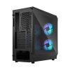 Fractal Design Focus 2 RGB Black TG Clear Tint/Midi Tower/Transpar./Čierna