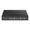 D-Link DGS-1100-24PV2 24-port Gigabit Smart switch, 12x GbE PoE+, PoE 100W