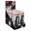 Dobíjacia plastová baterka LED P4720, 120 lm, 10 KS, display box