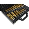Sada titanových vrtáků HSS do kovu 170ks 1.0 - 10mm KELTIN