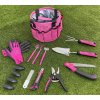 Sada zahradního nářadí GARDEN PINK 10 SIXTOL