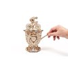 Ugears 3D drevené mechanické puzzle Cyklista s vlastným pohonom