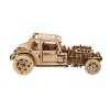 Ugears 3D dřevěné mechanické puzzle The Hot Rod Furious