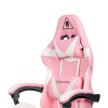 Herní křeslo KRUGER & MATZ GX-150 bílo růžové
