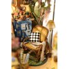 RoboTime 3D puzzle Zarážka na knihy Garden House (dřevěná)