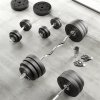 Sada bitumenových závaží 2x10kg, 51mm, REBEL ACTIVE RBA-2140