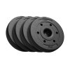 Sada bitumenových závaží 4x5kg, 51mm, REBEL ACTIVE RBA-2138