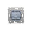 Tlačidlo trojité Simon 54 premium modul biele