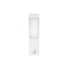LED svietidlo PIRYT, 10W, senzor pohybu, IP54, 4000K, biele