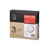 LED svietidlo AGAT 10W, 800lm, IP54, 4000K, grafit