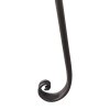 Multidom Záhradná leňoška 128 cm, oceľ, starožitná, hnedá