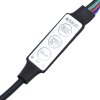 Multidom Čelo s LED hnedý dub 160x18,5x103,5 cm kompozitné drevo