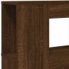 Multidom Čelo s LED hnedý dub 160x18,5x103,5 cm kompozitné drevo