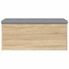 Multidom Úložná lavica, dub sonoma, 102x42x45 cm, technické drevo