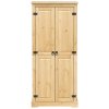 Multidom Šatník Corona 76x50x170 cm borovicový masív