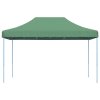 Multidom Skladací pop-up párty stan zelený 440x292x315 cm