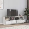 Multidom TV skrinky 2 ks biele 67x39x44 cm oceľ