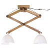 Multidom Závesná lampa 25 W biela 29x18x85 cm E27