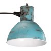 Multidom Podlahová lampa 25 W šmuhovaná modrá 150 cm E27