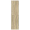 Multidom Šatník dub sonoma 30x50x200 cm kompozitné drevo