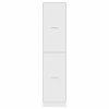 Multidom Skrinka na lieky biela 40x41x174,5 cm kompozitné drevo