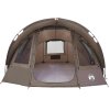 Multidom Rybársky stan pre 2 osoby hnedý vodeodolný