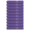 Multidom Saunové osušky FROGN 10 ks fialové 80x200 cm 360 g/m²