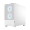 Fractal Design Pop Mini Air RGB White TG Clear Tint/Micro Tower/Transpar./Biela