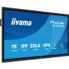 75'' iiyama TE7515A-B1AG: IPS, 4K, EDLÁ, NFC