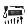 Nabíjačka pre elektrické kolobežky a elektrické vozidlá 230V AC DC – 42V/2A, 84W, 6 DC konektorov (5,5/8/12/17 mm, GX 9/16 mm)