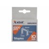 Spony 16mm 11,3x0,52x0,70mm EXTOL PREMIUM 8852506 1000ks