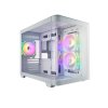 FSP S380-WA/Micro ATX/Transpar./Biela