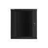Nástenný rack 19' 15U 600X600mm čierny flat pack
