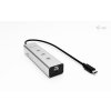i-tec USB-C Charging Metal HUB 5port s USB-C video 8K, Power Delivery 85W