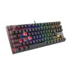 Genesis herná mechanická klávesnica THOR 303/TKL/RGB/Outemu Red/Drôtová USB/ CZ- SK layout/Čierna