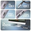 AXAGON HMC-5H60, USB 5Gbps hub, porty 2x USB-A, 1x USB-C, HDMI 4k/60, PD 100W, kábel USB-C 15cm