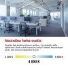 LED trubica T8 9 W 60 cm neutrálna biela 25 ks