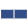 Multidom Zaťahovacia bočná markíza, modrá 120x1000 cm