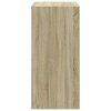Multidom Šatník dub sonoma 77x48x102 cm kompozitné drevo