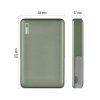Power bank EMOS WI 1031, 10 000 mAh, 20 W+Wireless, army-green