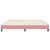 Multidom Rám postele bez matraca Ružová 200x210 cm Zamat