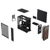 Fractal Design North Charcoal Black TG Light Tint/Midi Tower/Transpar./Čierna