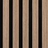 Multidom akustické nástenné panely 8 ks lamelové 60,5x60 cm dubová dyha