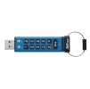 Kingston IronKey Keypad 200/32GB/USB 3.2/USB-A/Modrá