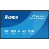 55'' iiyama LH5575UHS-B2AG: IPS, 4K UHD, Android, 24/7