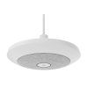 mic pod pendant mount white 3