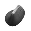Logitech MX Vertical/Vertikálna/Optická/Pre pravákov/4 000 DPI/USB+BT/Grafitová