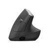 Logitech MX Vertical/Vertikálna/Optická/Pre pravákov/4 000 DPI/USB+BT/Grafitová